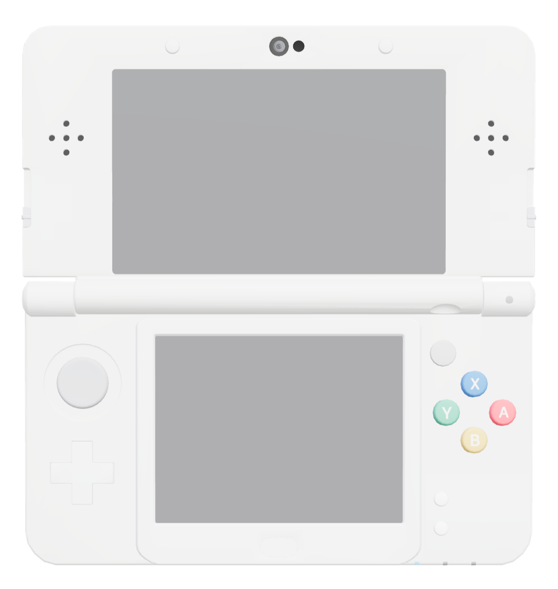 An open Nintendo 3DS